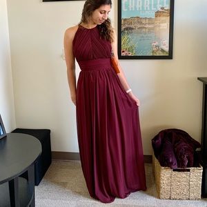 NWT- Wine Bill Levkoff dress